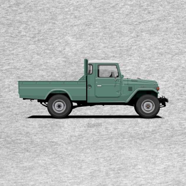 Land Cruiser FJ45 Pick Up Green by ARVwerks